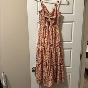 Floral Smocked Dress